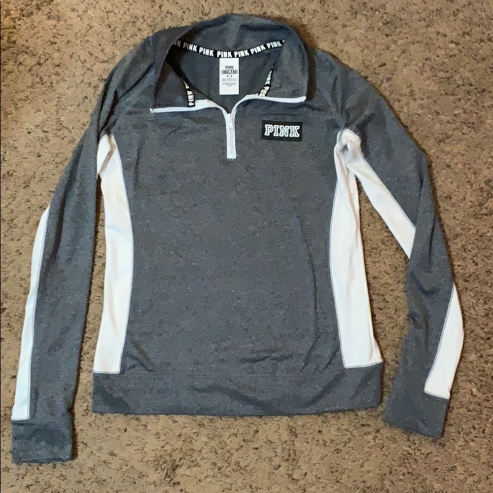 ❌TRADED❌ PINK Ultimate Half Zip Hoodie